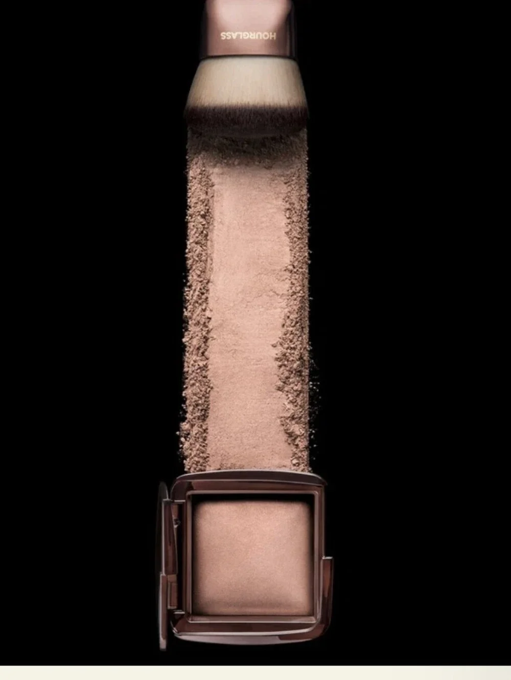 Hourglass Ambient Lighting Powder Radiant Light New Full size Golden Biege